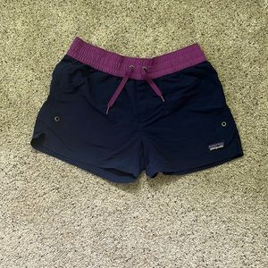 Purple Patagonia shorts
